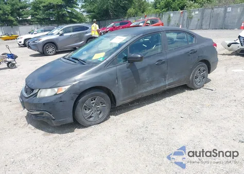 2015 Honda Civic Lx z USA, uszkodzony, nr VIN 19XFB2F55FE260686